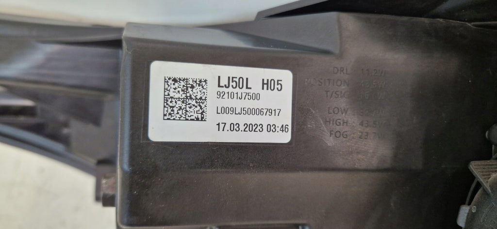 Frontscheinwerfer Kia Ceed 92101J7500 LED Links Scheinwerfer Headlight SCH9422136796zr