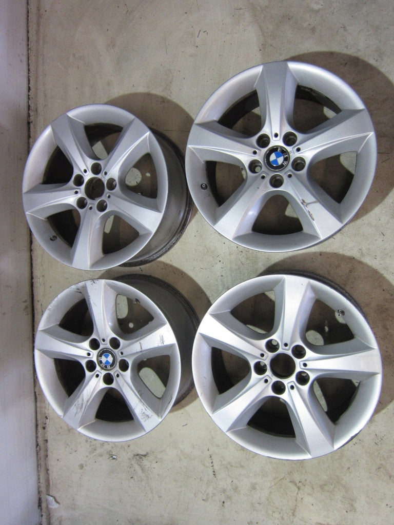 4x Alufelge 18 Zoll 8.5" 5x120 46ET Glanz Silber 6772243 BMW X5 E70 Rim Wheel