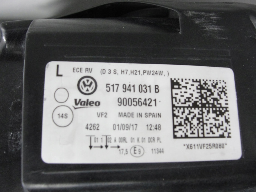 Frontscheinwerfer VW Golf Sportsvan 517941031B Xenon Rechts oder Links SCH8121774308oz