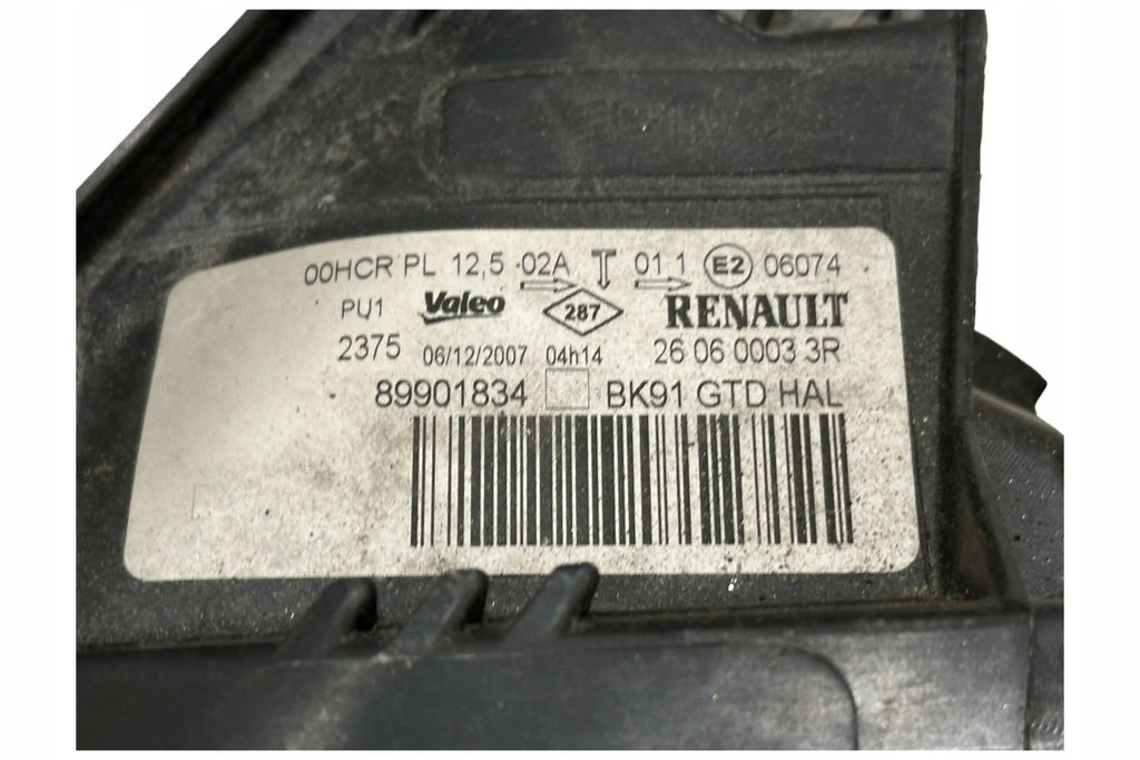 Frontscheinwerfer Renault Laguna III 89901834 Links Scheinwerfer Headlight SCH7002271750rp