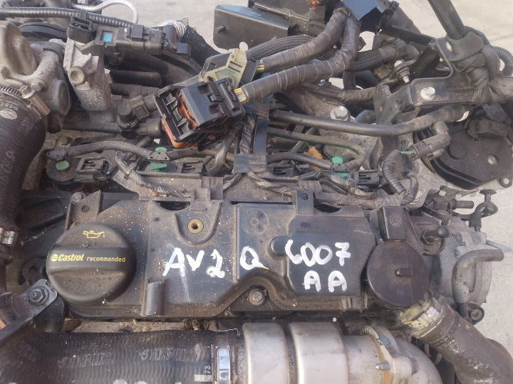 Motor Ford Fiesta I AV2Q-6007-AA 1.4 TDCI 97PS 71kW Diesel Engine Komplett MOT8316861219vn