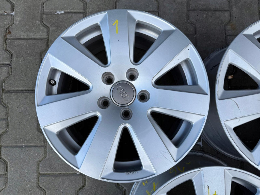 1x Alufelge 16 Zoll 7.5" 5x112 45ET Glanz Silber 4F0601025AJ Audi A6 C6 FEL5240904437fw