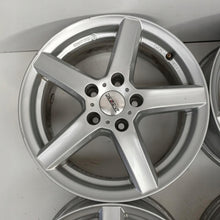 Laden Sie das Bild in den Galerie-Viewer, 4x Alufelge 16 Zoll 6.5" 5x112 46ET Glanz Silber Audi I Rim Wheel FEL7598496500cr