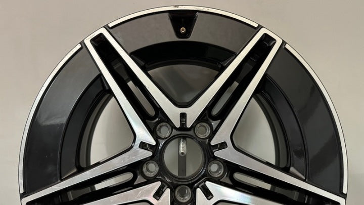 1x Alufelge 18 Zoll 9.0" 5x112 58ET A2064016600- Mercedes-Benz Rim Wheel FEL2677550067wd