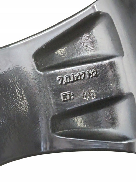 1x Alufelge 17 Zoll 7.0" 4x100 Rim Wheel FEL5534533950fq