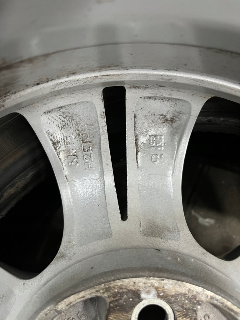 4x Alufelge 16 Zoll 6.0" 4x100 Opel Corsa E D Rim Wheel FEL6935069736re