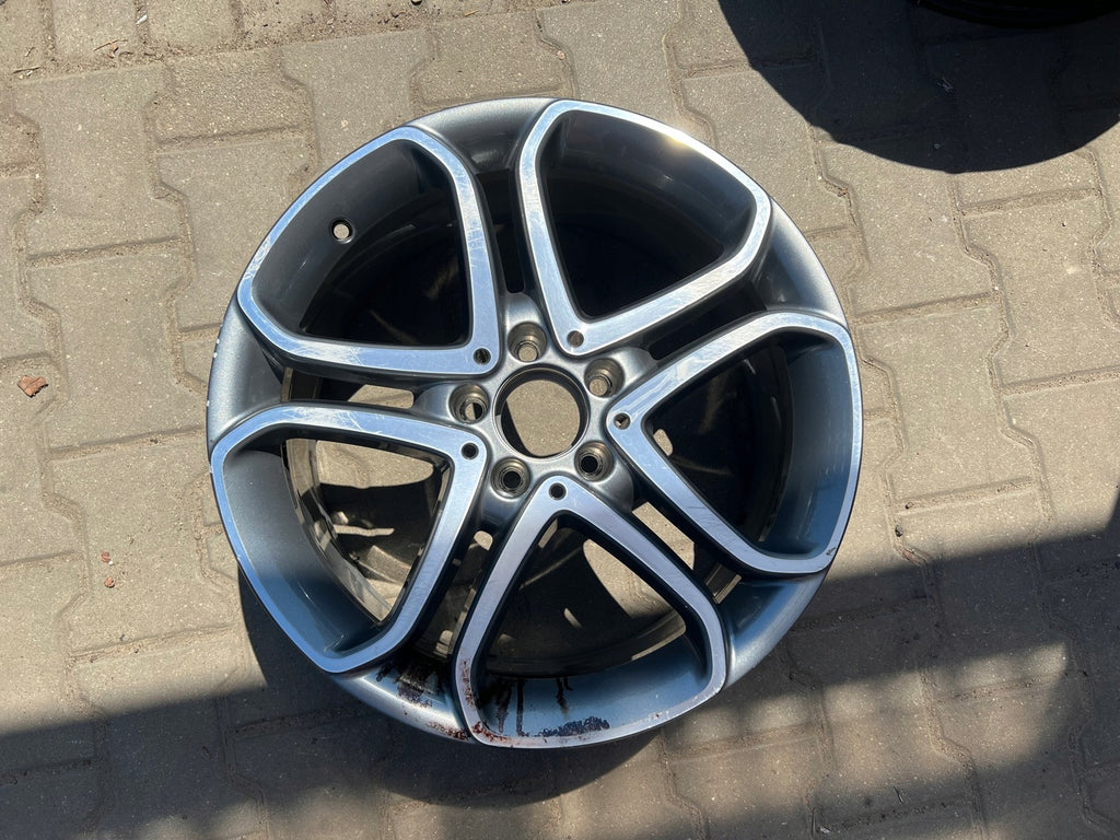 1x Alufelge 18 Zoll 8.5" 5x112 A2124016202 Mercedes-Benz W212 Rim Wheel