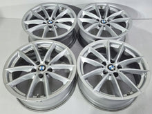 Laden Sie das Bild in den Galerie-Viewer, 4x Alufelge 17 Zoll 7.5" 5x112 27ET Glanz Silber BMW Rim Wheel FEL7337409655ej