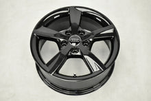 Laden Sie das Bild in den Galerie-Viewer, 1x Alufelge 16 Zoll 6.0&quot; 5x112 48ET Glanz Schwarz 8V0071496 Audi A3 Rim Wheel