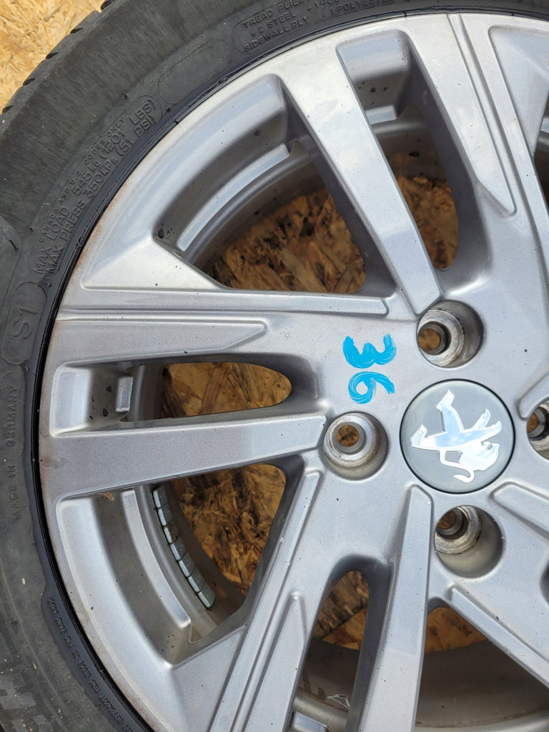 1x Alufelge 16 Zoll 6.5" 4x108 38ET 9825165280 Peugeot Rim Wheel FEL3742330604tj