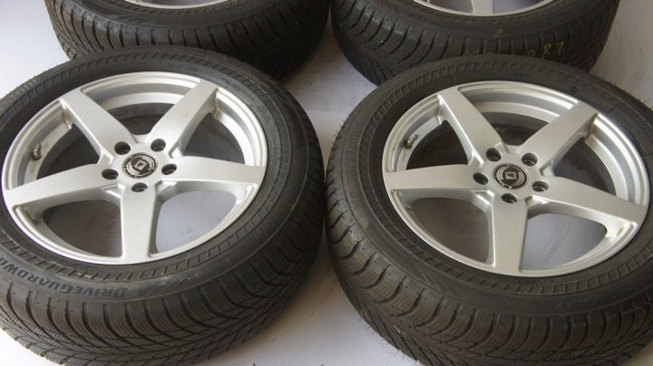 4x Alufelge 17 Zoll 7.5" 5x112 52ET Audi Rim Wheel FEL3434271150ey