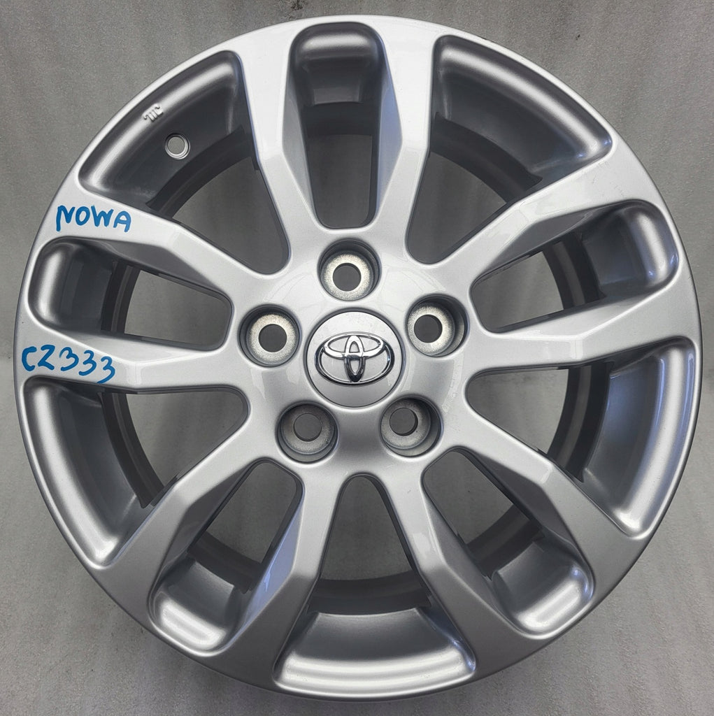1x Alufelge 16 Zoll 6.5" 5x114.3 39ET Glanz Silber PZ474E8671Z Toyota Verso FEL2296569043wo