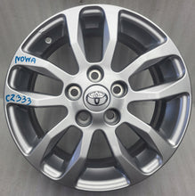 Load image into Gallery viewer, 1x Alufelge 16 Zoll 6.5" 5x114.3 39ET Glanz Silber PZ474E8671Z Toyota Verso FEL2296569043wo