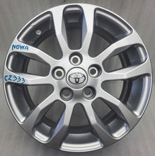 Laden Sie das Bild in den Galerie-Viewer, 1x Alufelge 16 Zoll 6.5" 5x114.3 39ET Glanz Silber PZ474E8671Z Toyota Verso FEL2296569043wo