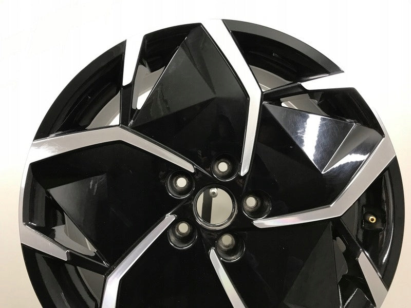 1x Alufelge 19 Zoll 7.5" 5x114.3 49 5ET Glanz Schwarz 52910-G1130 Hyundai Ioniq FEL3448284319wf