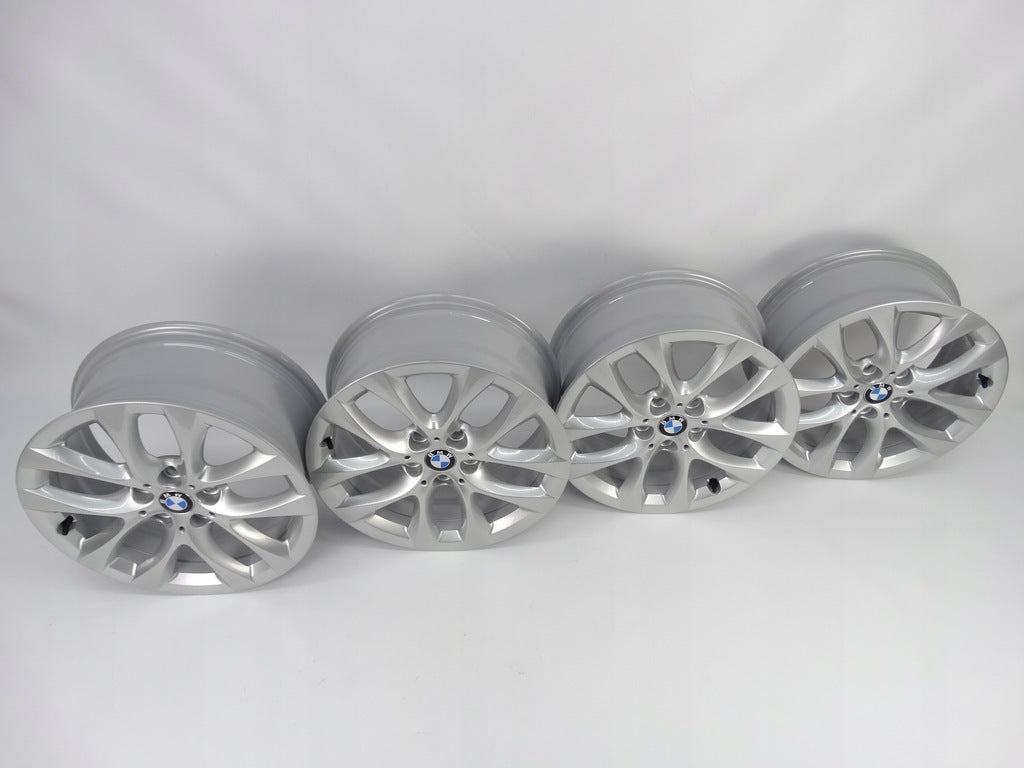 4x Alufelge 17 Zoll 7.5" 5x112 54ET Glanz Silber 6855088 BMW F39 F48 Rim Wheel FEL2362587786zk