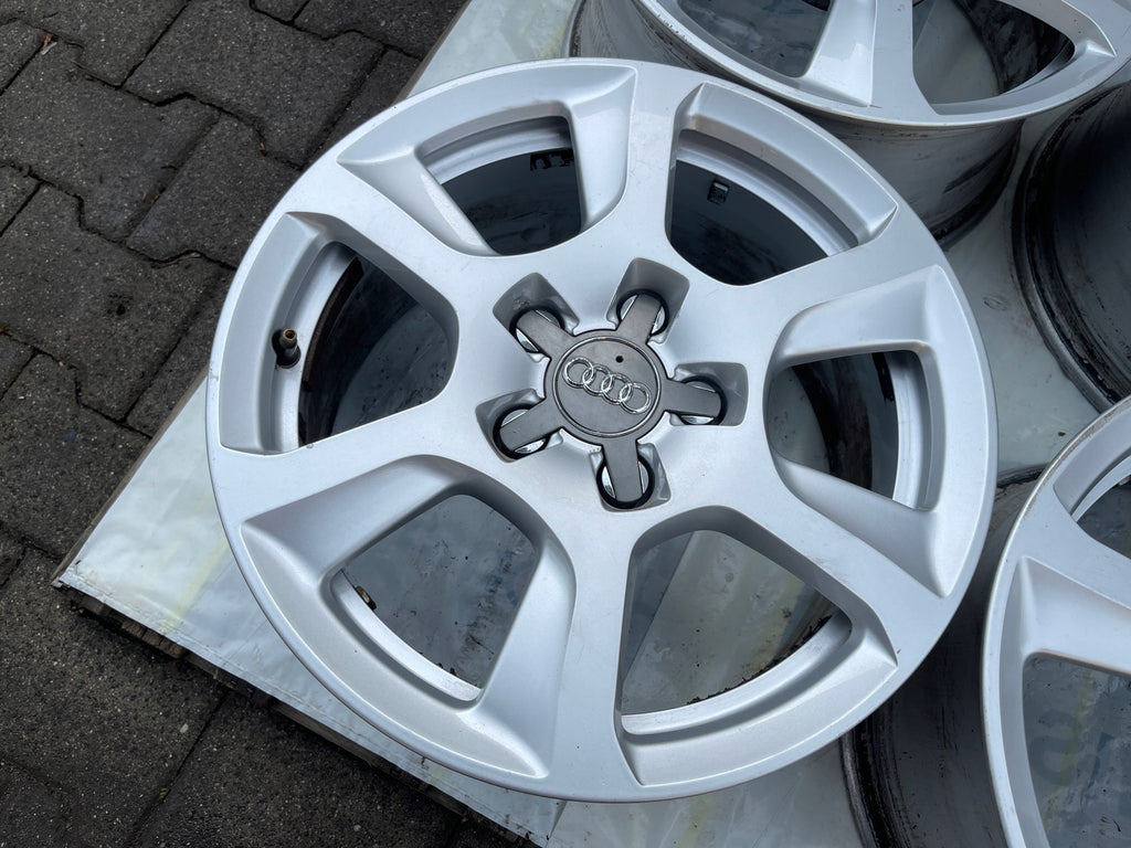 4x Alufelge 16 Zoll 7.5" 5x112 45ET Glanz Silber 8K0601025 Audi Rim Wheel