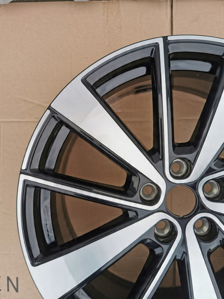 1x Alufelge 19 Zoll 8.0" 5x108 50ET Glanz Schwarz Polestar 1 Ii Rim Wheel