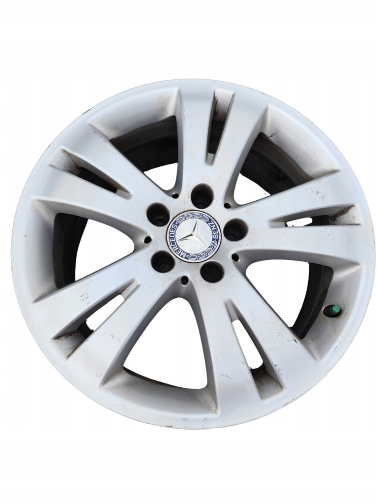 1x Alufelge 17 Zoll 7.5" 5x112 47ET Glanz Silber A2044010402 Mercedes-Benz FEL1826980182kt