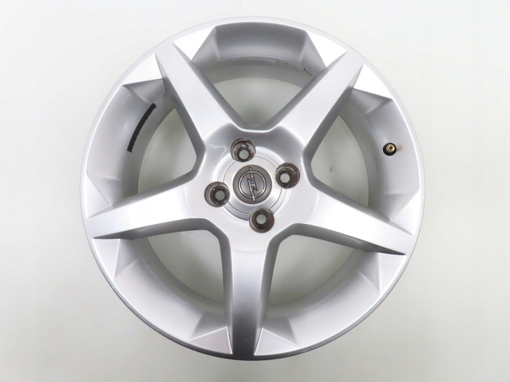 1x Alufelge 17 Zoll 6.5" 4x100 41ET Silber 13189913 Opel Tigra Rim Wheel FEL7826524854ox
