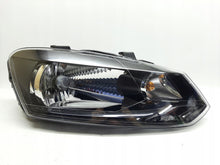 Load image into Gallery viewer, Frontscheinwerfer VW Polo 6R1941016E Halogen Rechts Scheinwerfer Headlight