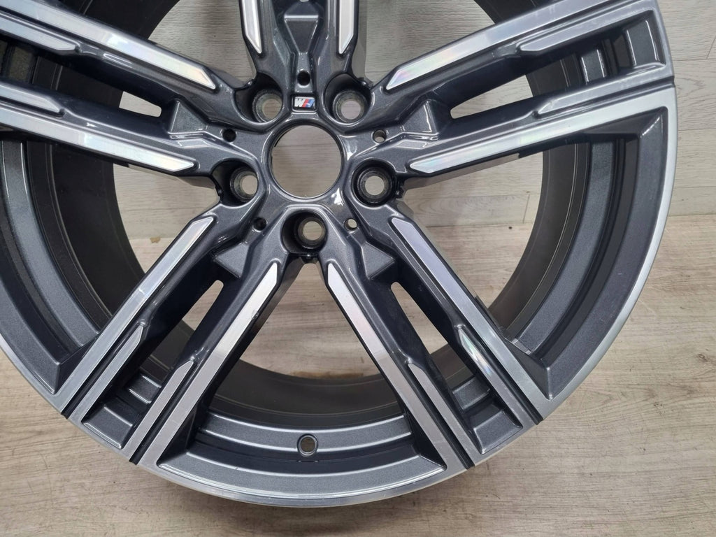 1x Alufelge 19 Zoll 8.0" 5x112 26ET Glanz Graphit 8090019 BMW 8 G14 G15 Mg FEL5736022799pg