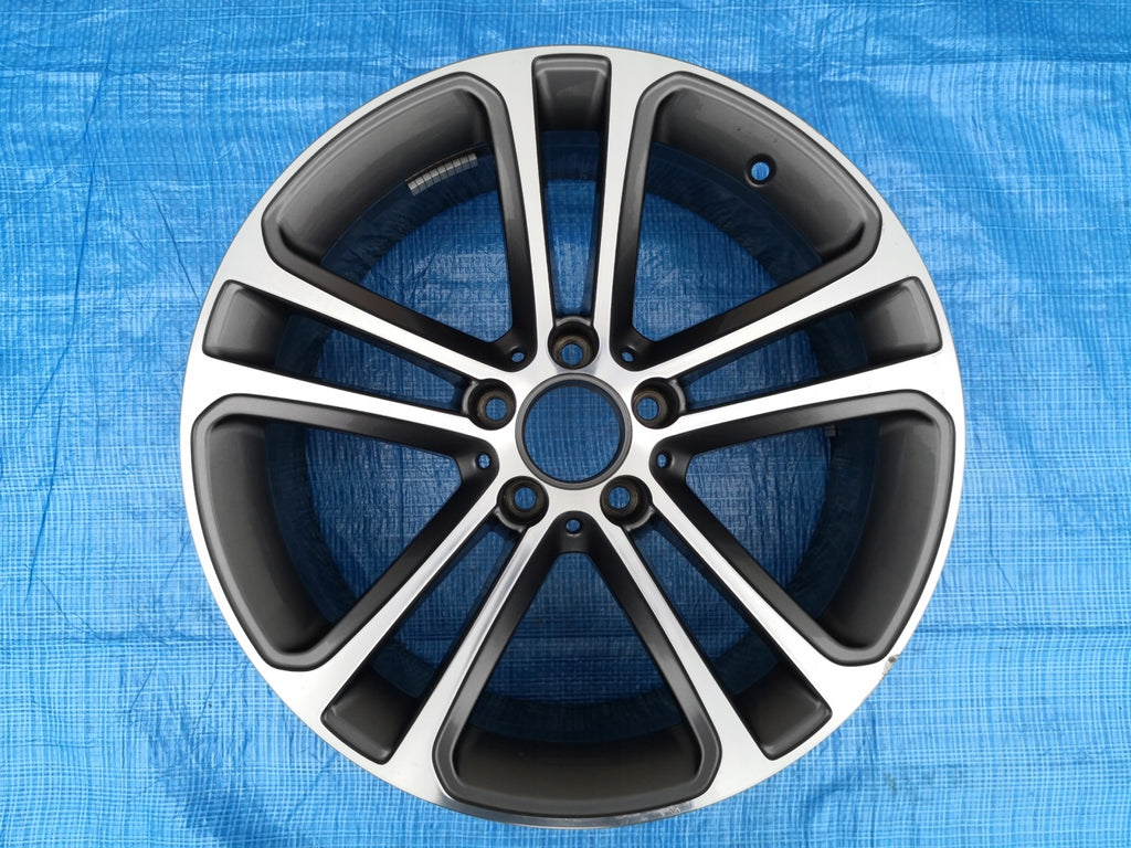1x Alufelge 18 Zoll 7.5" 5x112 40ET Glanz Grau A2064016400 Mercedes-Benz W206 Mg FEL9860450054md