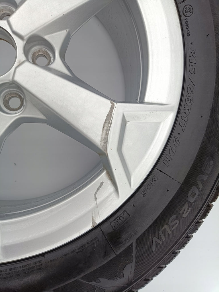 1x Alufelge 17 Zoll 6.5" 5x112 38ET Silber 83A601025AL Audi Q3 Rim Wheel FEL6306414280rd