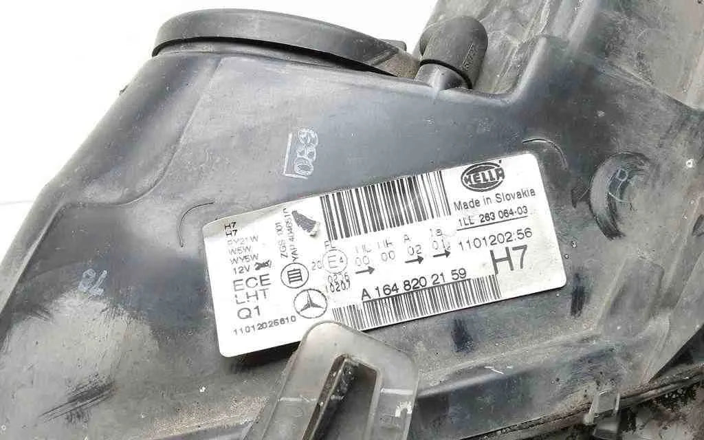 Frontscheinwerfer Mercedes-Benz A1648202159 Links Scheinwerfer Headlight SCH2303460065gg