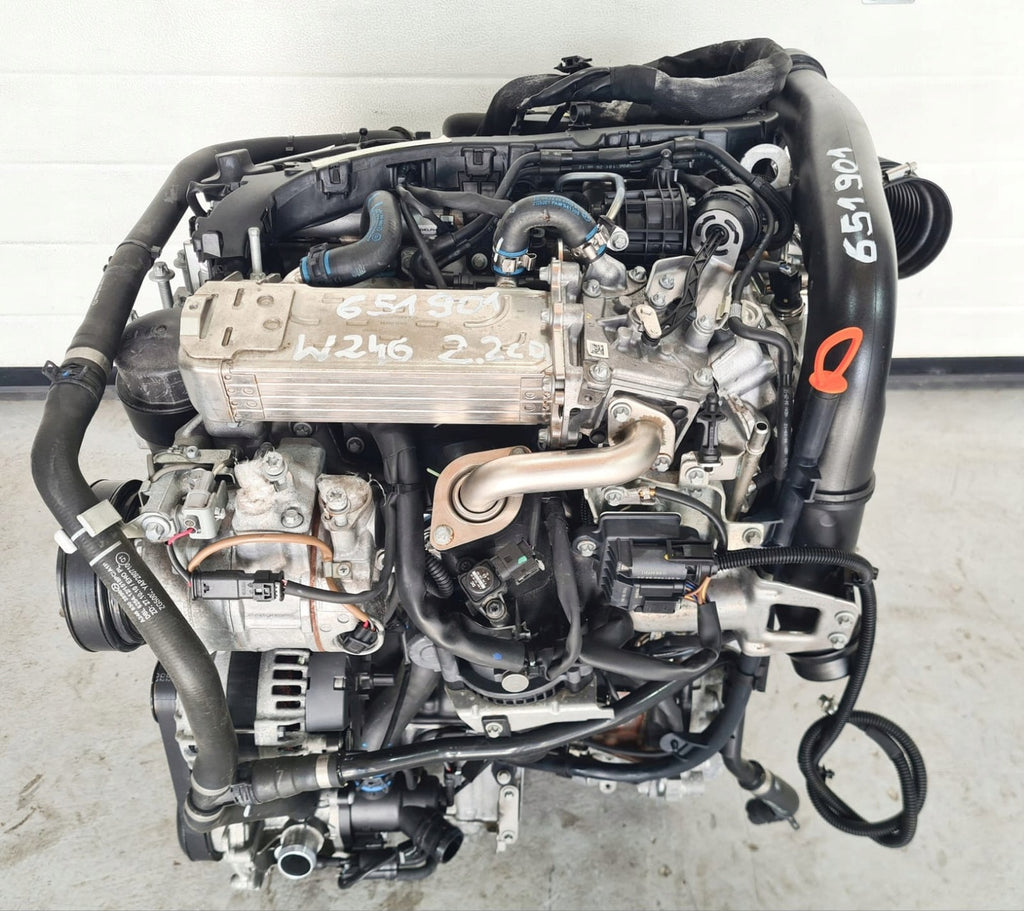 Motor Mercedes-Benz W246 651910 2.2 CDI 2012 Diesel Engine Komplett