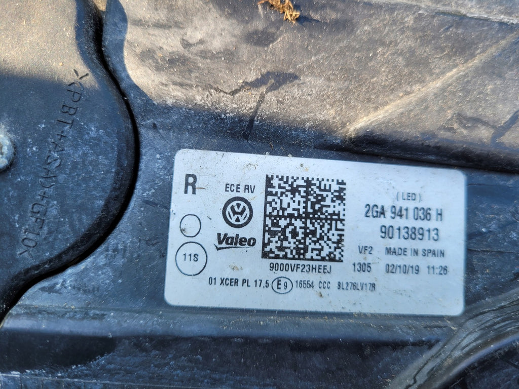 Frontscheinwerfer VW T-Roc 2GA941036H LED Rechts Scheinwerfer Headlight SCH2697802313qy