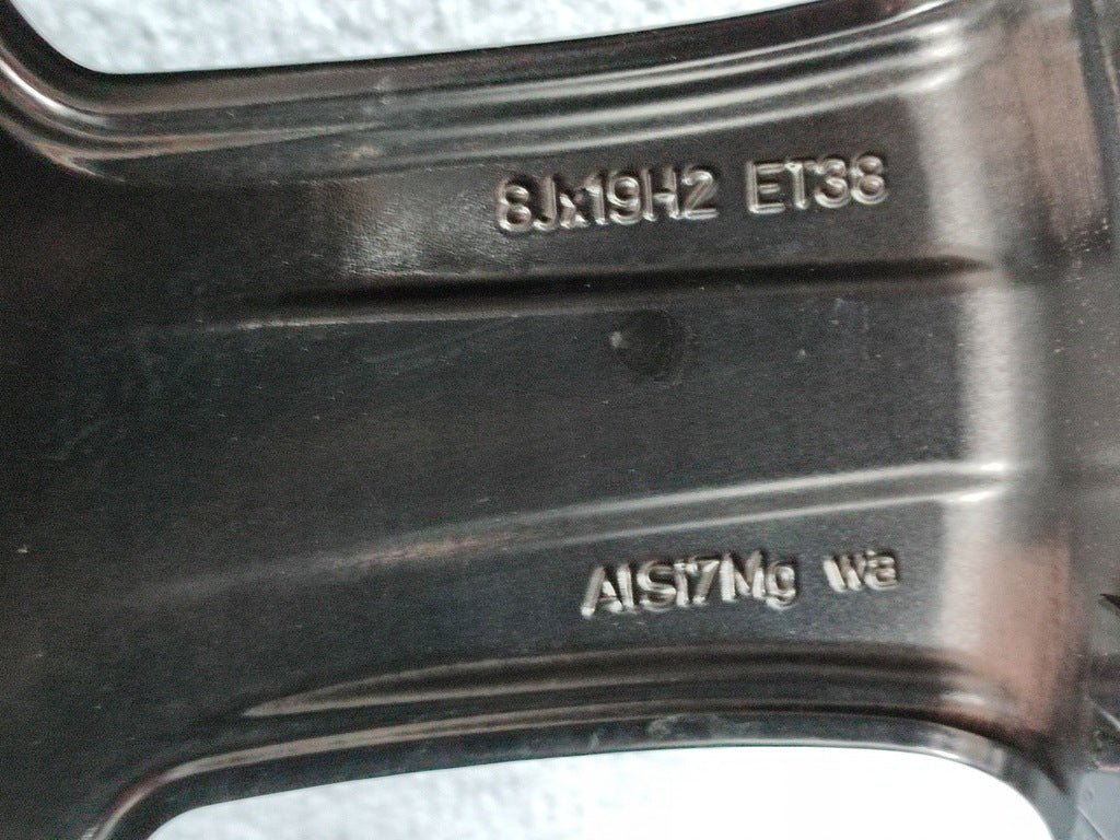 1x Alufelge 19 Zoll 8.0" 5x112 38ET Glanz A2534011600 Mercedes-Benz Glc X253 FEL8398041159qc