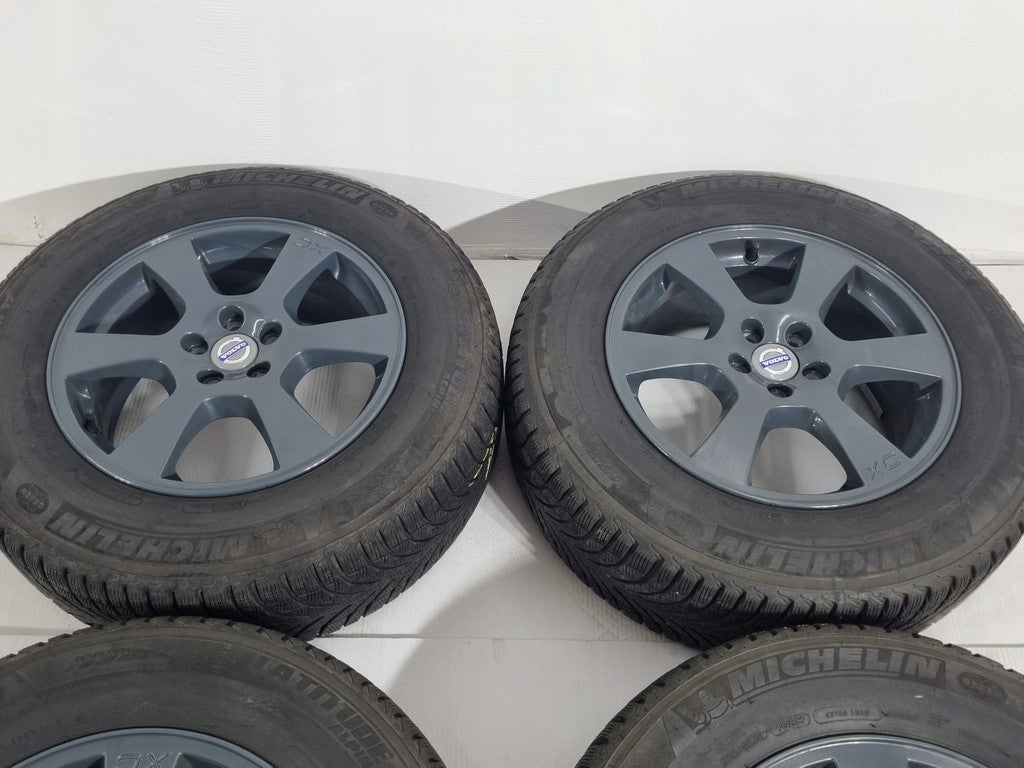 4x Alufelge 17 Zoll 7.5" 5x108 55ET Glanz Silber 30671480 Volvo I Rim Wheel FEL2525997401tx