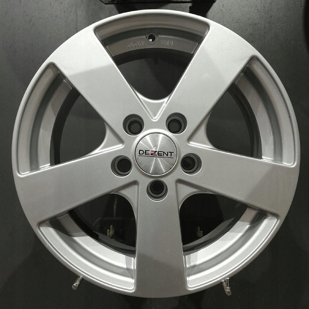 4x Alufelge 15 Zoll 6.0" 5x105 39ET Glanz Silber Chevrolet Cruze Astra Rim Wheel FEL3667433667xo