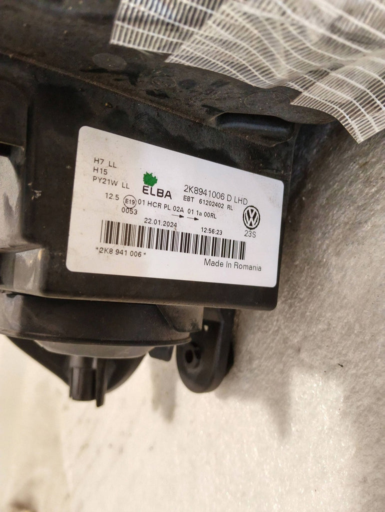 Frontscheinwerfer VW Caddy 2K8941006D 9001168 Rechts Scheinwerfer Headlight SCH8903360752by