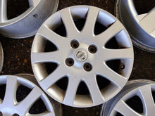 Load image into Gallery viewer, 4x Alufelge 16 Zoll 6.0" 4x114.3 45ET Glanz Silber Nissan I Rim Wheel FEL7562741986ms
