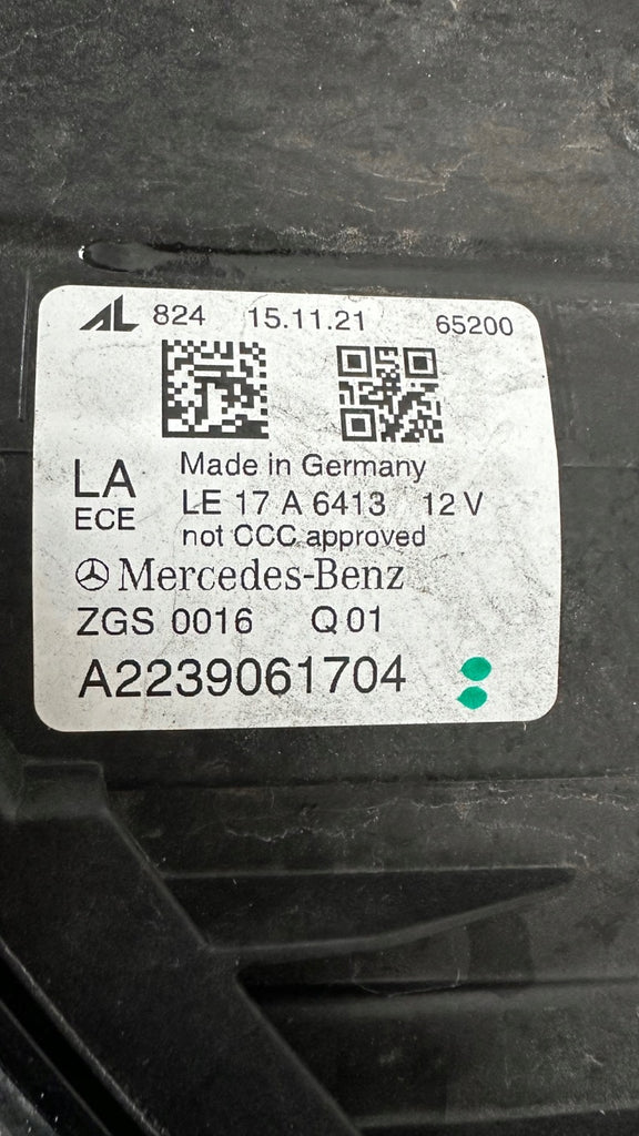 Frontscheinwerfer Mercedes-Benz W223 A2239061704 Links Scheinwerfer Headlight SCH8523980529eu