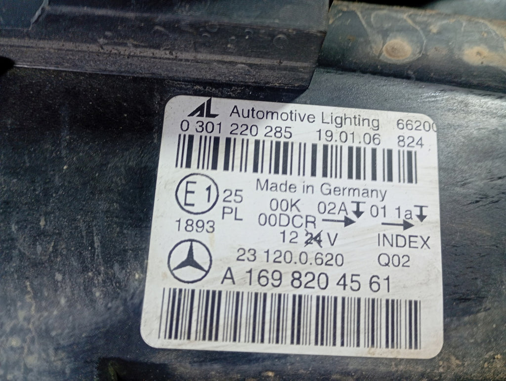 Frontscheinwerfer Mercedes-Benz W245 1698204561 Links Scheinwerfer Headlight SCH8854849904uh