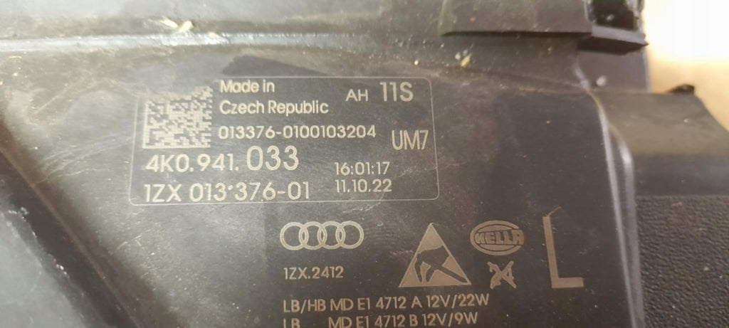 Frontscheinwerfer Audi A6 4K0941033 LED Links Scheinwerfer Headlight SCH8639216440qn