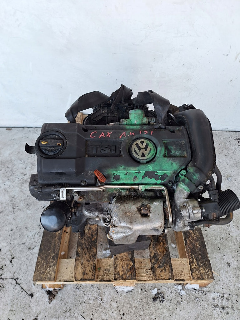 Motor Audi Seat Skoda VW CAX 1.4 TSI 150TKm Benzin Engine Unkomplett