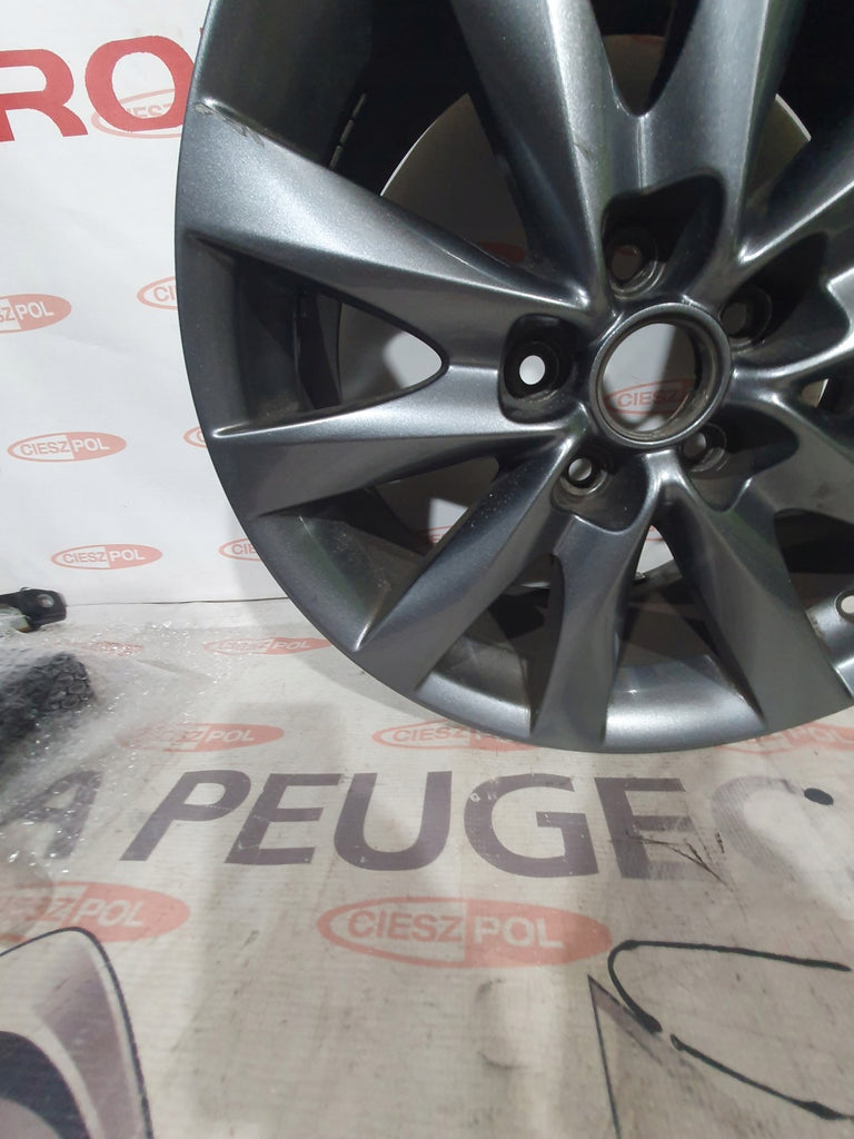 1x Alufelge 18 Zoll 7.5" 5x108 50ET Glanz Silber 9809687377 Mazda 3008 Rim Wheel FEL2880733597pe