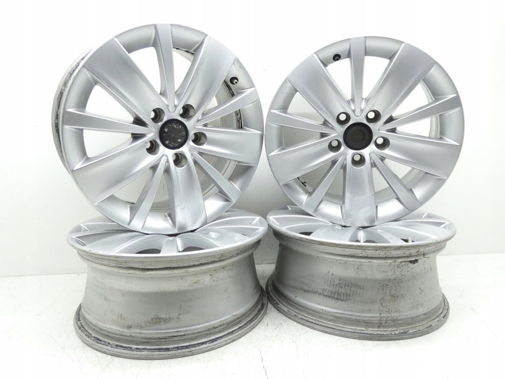 4x Alufelge 16 Zoll 6.5" 5x112 33ET Glanz Silber 7N0601025A VW Sharan Rim Wheel FEL8589839814yj