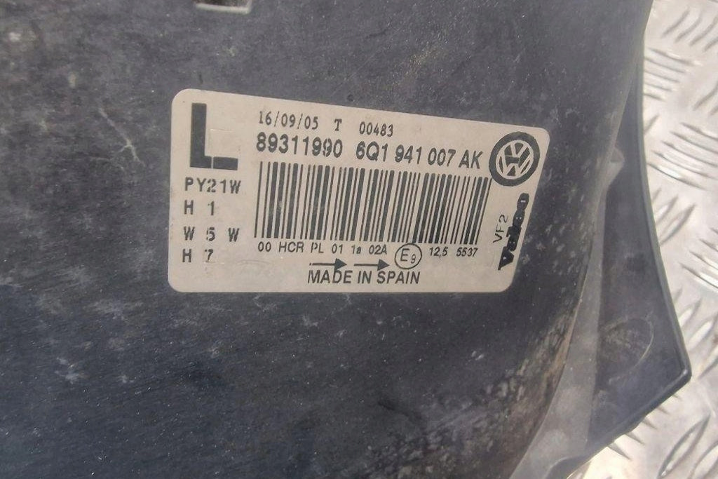 Frontscheinwerfer VW Polo 6Q1941007AK Ein Stück (Rechts oder Links) Headlight SCH8435067883fl