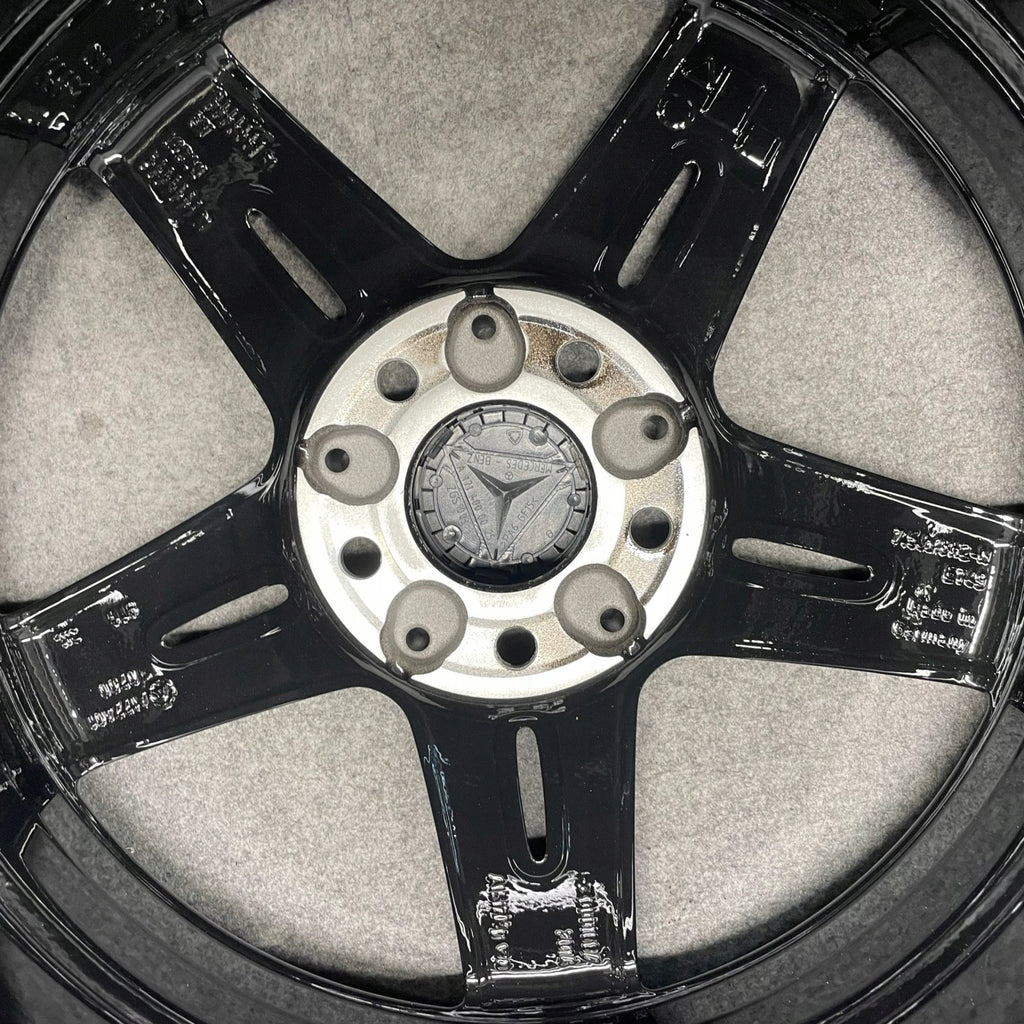 4x Alufelge 18 Zoll 7.5" 5x112 49ET Glanz Schwarz A1774010700 Mercedes-Benz Cla FEL9497353241ms