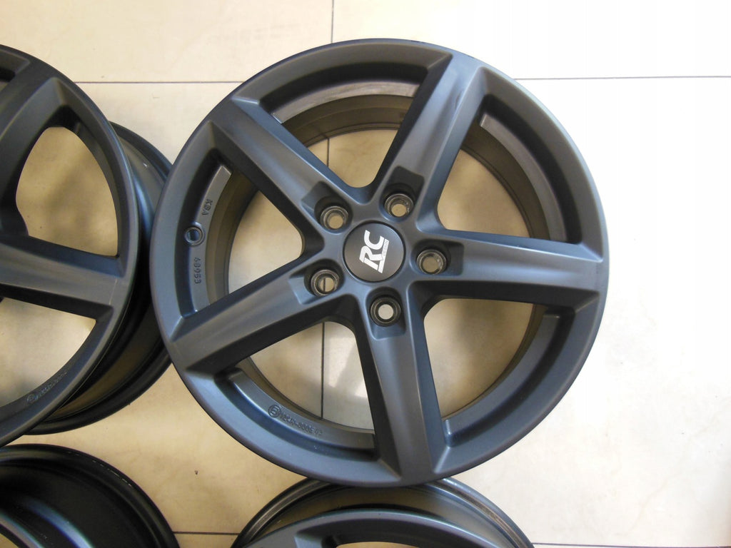 4x Alufelge 16 Zoll 6.5" 5x114.3 42ET RC24-656 Rim Wheel FEL2094928297ki
