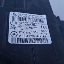 Laden Sie das Bild in den Galerie-Viewer, Frontscheinwerfer Mercedes-Benz W204 A208204339 A2048204639 Ein Satz Headlight SCH6021551569fo