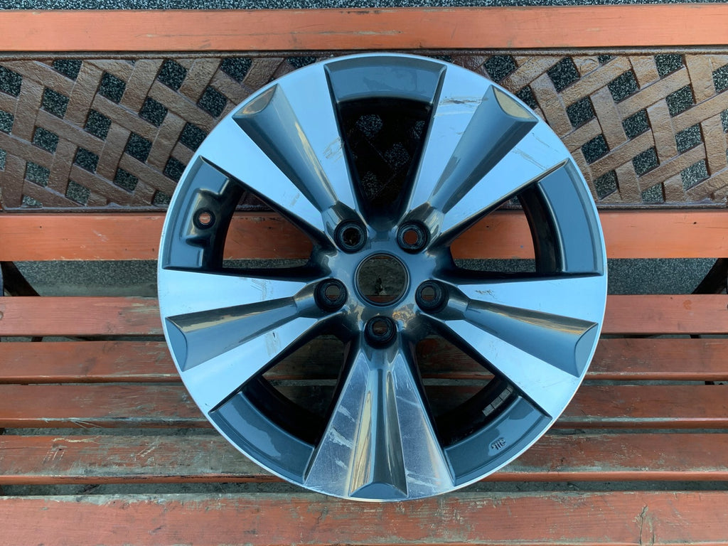 1x Alufelge 17 Zoll 6.5" 5x114.3 45ET Glanz Graphit N507018, 8NA3A Mg Pulsar