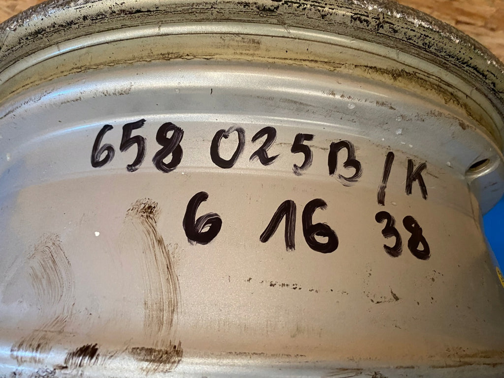 1x Alufelge 16 Zoll 6.0" 5x100 38ET Glanz Silber 658601025B Skoda Scala Kamiq FEL1093938560rv