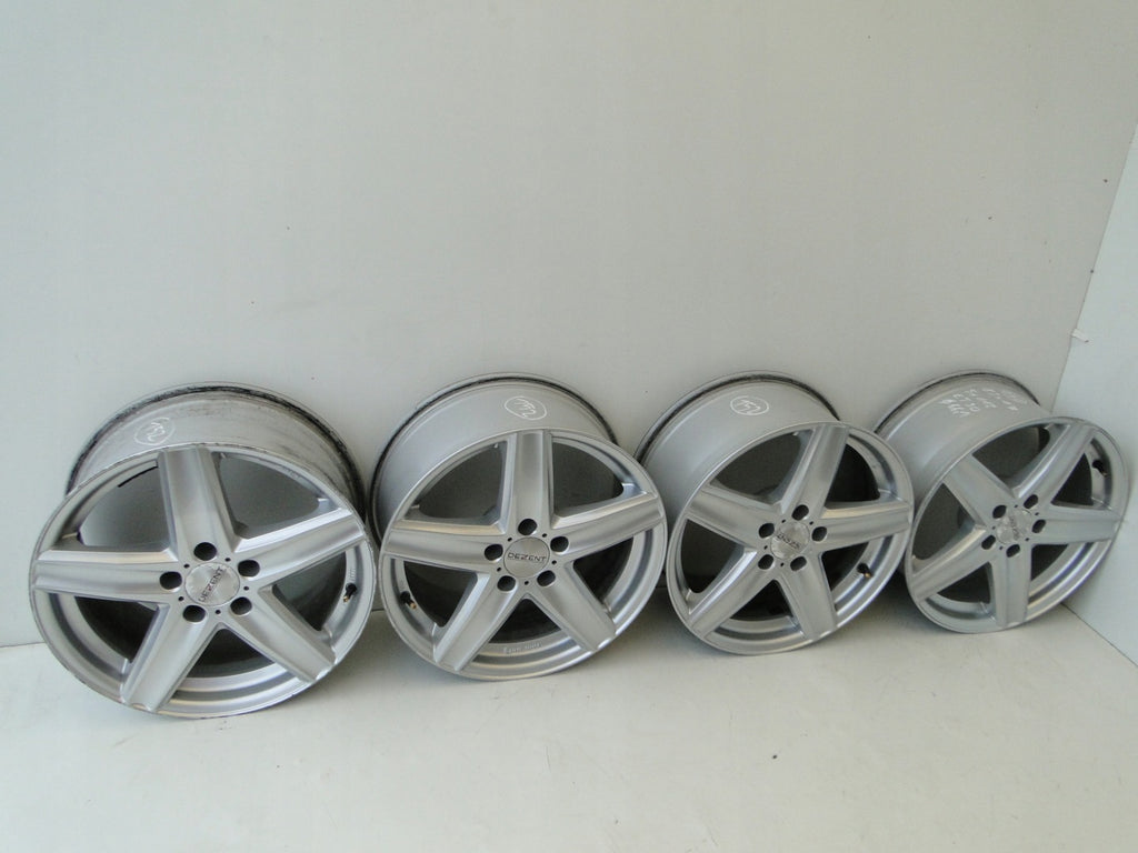 4x Alufelge 17 Zoll 8.0" 5x112 30ET Glanz Silber 124R-000604 Mercedes-Benz FEL1999182105ix