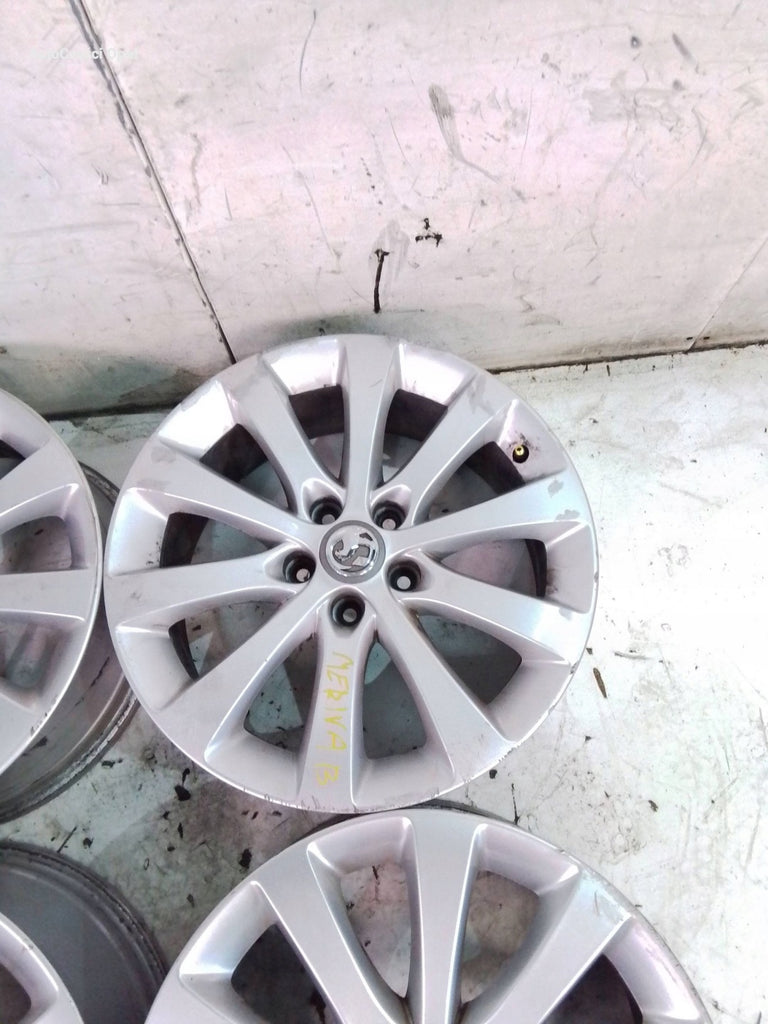 4x Alufelge 17 Zoll 13269541 Opel Meriva B Rim Wheel FEL9012649670da